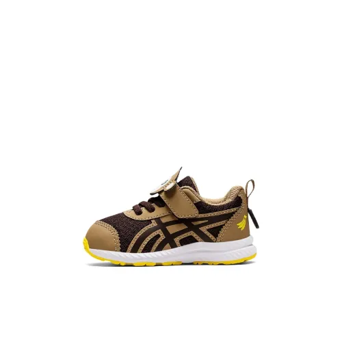 Asics Гель Contend 7 Устойчивый к истиранию Анти-KICK Дышащий Низкий Топ Обувь для малышей Кофейно-коричневый Infant And Toddler