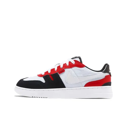 Nike Squash Type Slip-Resistant Shock Absorbers Low Top Детские Скейтбординги Красный Белый