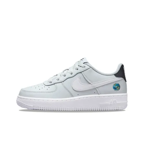 Nike Air FORCE 1 Детские Скейтбординги Низкий Топ Школьный возраст