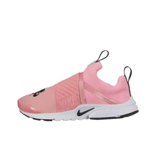 nike Presto Extreme День святого Валентина Отбеленный Амортизация Износостойкий Низкий Топ Детские беговые кроссовки Коралловый Подростки