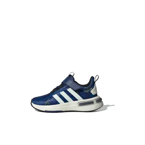 Disney x Adidas TR23 Racer TR23 Slip-resistant Anti KICK Low Top Kids Lifestyle Shoes Dark Blue Disney x Adidas TR23 Racer TR23 Противоскользящие Анти KICK Низкий Топ Детские Лайфстайл Обувь Темно-синий