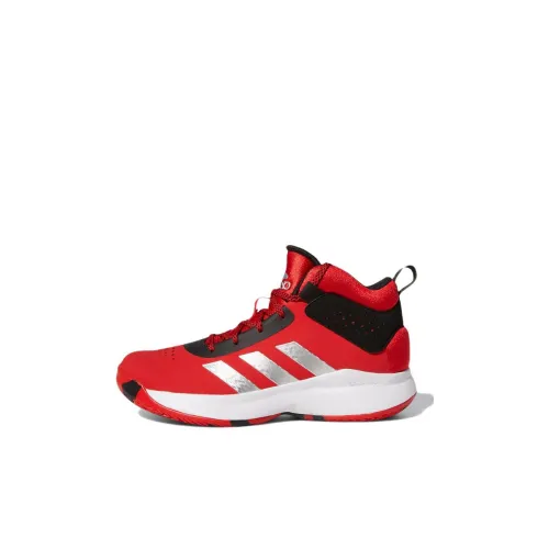Adidas Cross Em Up 5 MID Топ Баскетбольные кроссовки Красный Детский