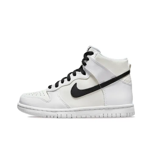 Nike Dunk High 'Штурмовик' Высокие Кеды Детские Скейтбординг Белый Черный