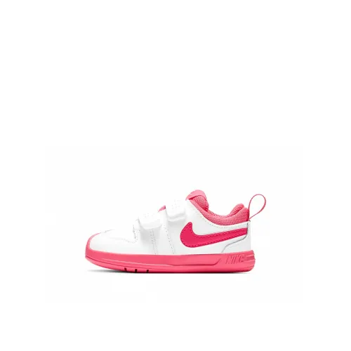 nike Pico 5 Slip Resistant Abrasion Resistant Низкий Топ Обувь для малышей Розовый Белый Infant и Toddler