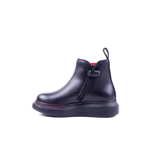 Alexander McQueen Hybrid Детские кожаные сапоги Kids