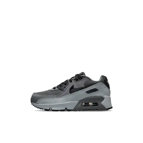Nike Air Max 90 Детская повседневная обувь Низкий топ Предшкола