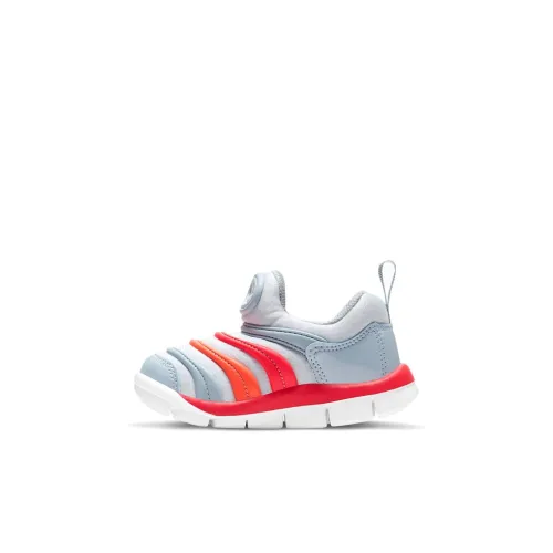 Nike Dynamo Free Low Топ Спортивная повседневная обувь Синий Оранжевый Красный Для малышей и детей дошкольного возраста