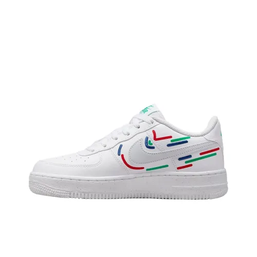 Nike Air Force 1 Gets Dashed с Colorful Маркеры противоскользящий устойчивый к истиранию низкий топ