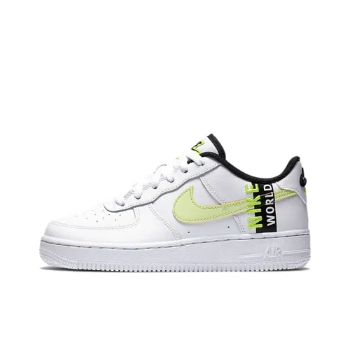 Nike Air FORCE 1 WW Air Force 1 Low Топ Детские Скейтбординги Белый Желтый