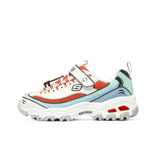 Skechers D'LITES Series Детская повседневная обувь Низкий топ Школьный возраст