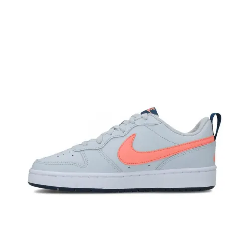 Nike Court Borough Low 2 Low Топ Детские Скейтбординги Серый Розовый