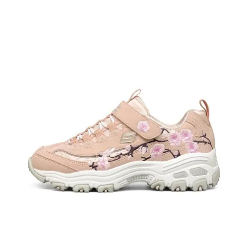 Skechers D'LITES Series Детская повседневная обувь Низкий топ Школьный возраст