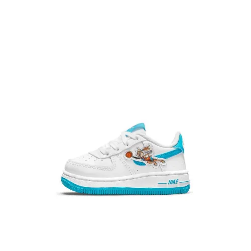Nike Air FORCE 1 Slip Resistant Abrasion Resistant Низкий Топ Обувь для малышей Baby