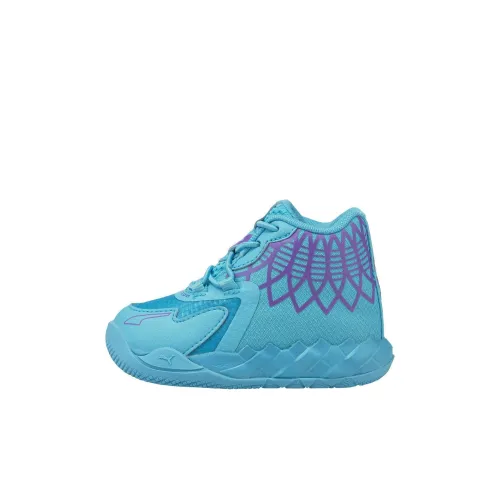 PUMA LaMelo Ball MB.01 Low Топ Детская Баскетбольная Обувь Blue Junior