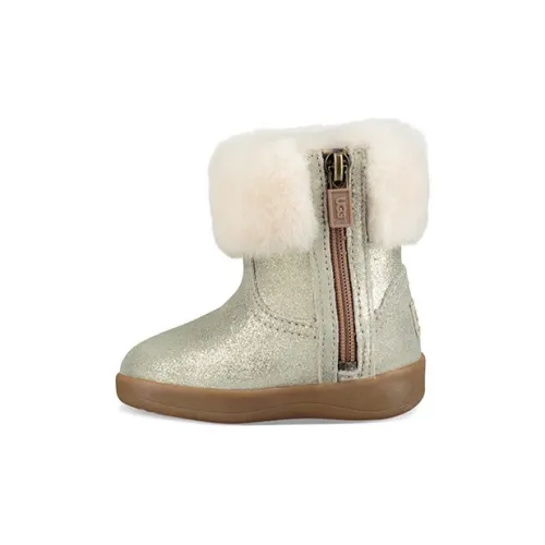 UGG Jorie II Металлик Детский Хлопок Обувь для детей 3-7 лет Золото