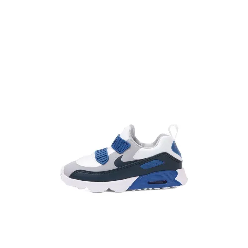 Nike Air Max Tiny 90 Low Топ Retro Running Обувь Серый Синий Baby