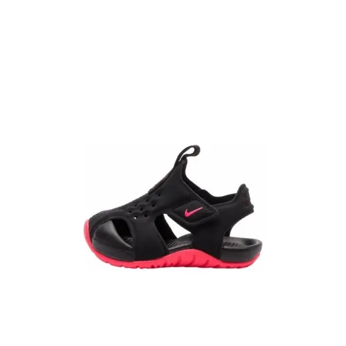 Nike Sunray Protect 2 Обувь для малышей Черный Розовый Infant и Toddler