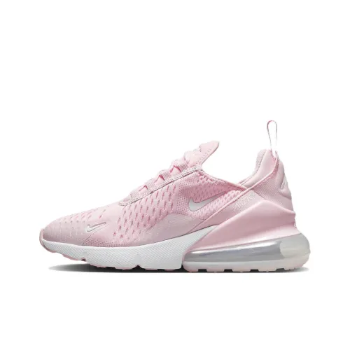 Nike Air Max 270 Low Топ Kids Lifestyle Shoes Розовый Подростки