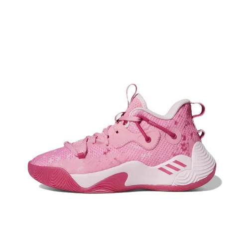 Adidas Harden Stepback 3 Детские баскетбольные кроссовки MID Топ Школьный возраст