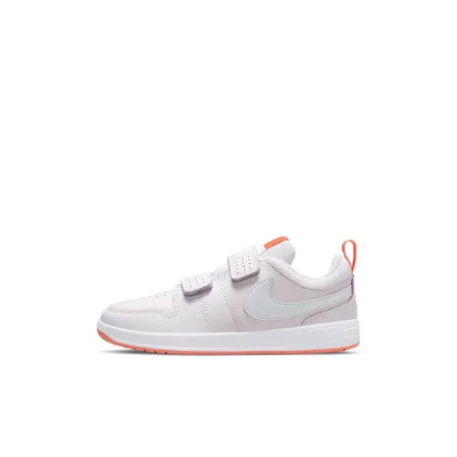 Nike Pico 5 Slip Resistant Амортизация Устойчивость к износу Низкий Топ Детские Скейтбординги Светло-розовый Оранжевый