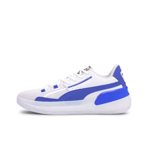 PUMA Clyde Hardwood Детские баскетбольные кроссовки Низкий топ Школьный возраст