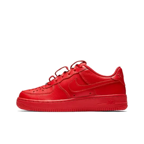 Nike Air Force 1 INDEPENDENCE Day Slip-resistant Low Top Детские Скейтбординги Красный 2018 Подростки