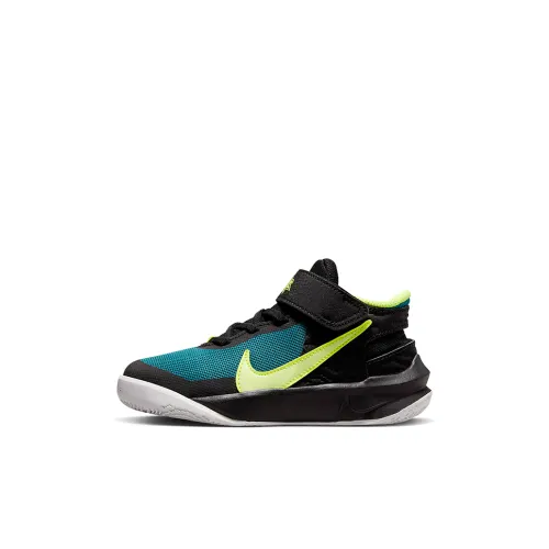 Nike Team Hustle D 10 Детские баскетбольные кроссовки MID Топ Пре-школа