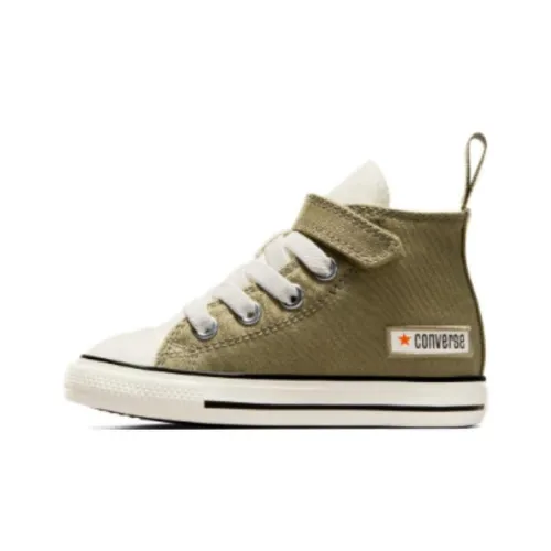 Converse Chuck Taylor All Star Детские кеды High Топ Зеленый Школьный возраст