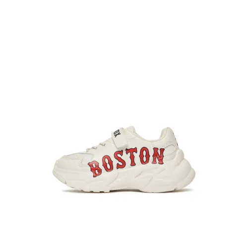 MLB Big Ball Chunky Low Топ Kids Lifestyle Shoes Айвори Белый Детский