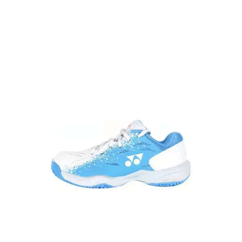 YONEX Амортизирующая стелька Низкий топ Детские тренировочные кроссовки Белый Синий Детский
