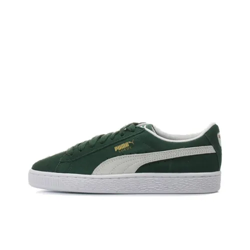 PUMA Suede Series Детские Скейтбординги Низкий Топ Школьный возраст