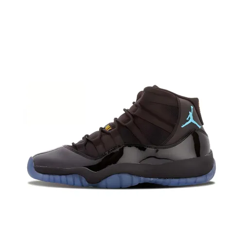 Jordan Air Jordan 11 Детские баскетбольные кроссовки Высокий топ Школьный возраст