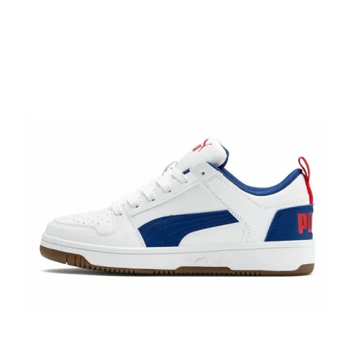 PUMA Rebound Layup Детская баскетбольная обувь Низкий топ Подростковый