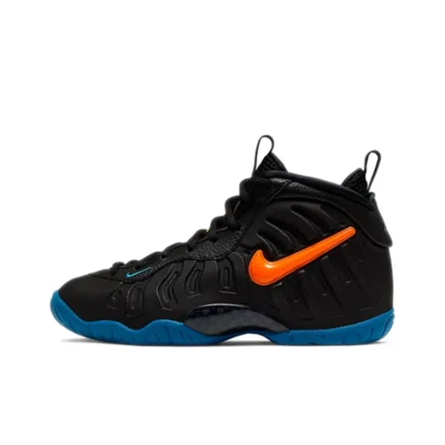 Детская баскетбольная обувь Nike Foamposite Pro, модель Mid, топ, школьный возраст
