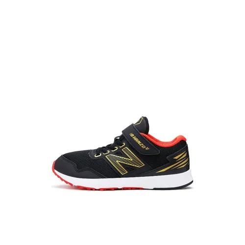 New Balance NB Hanzo V1 Low Топ Детские беговые кроссовки Черный Children Aged 3-7 лет