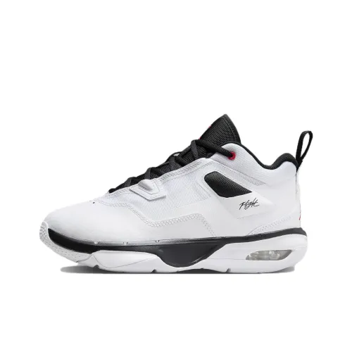 Джордан Stay Loyal Series 3 Low Топ Детские Баскетбольные Кроссовки Белый Черный Подростки