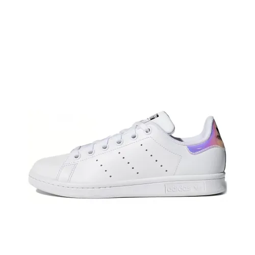 Adidas Originals Stan Smith J Противоскользящий Устойчивый к истиранию Дышащий Низкий Топ Детские Скейтбординг Белый