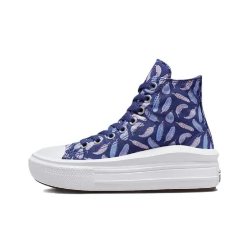 Конверс All Star Series CHUCK TAYLOR High Top Kids Кеды Blue Подростки