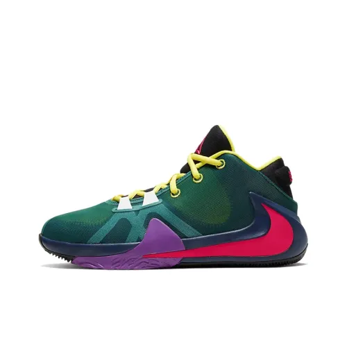 Nike Freak 1 2 Амортизация Поддержка Низкий Верх Детские Баскетбольные Кроссовки