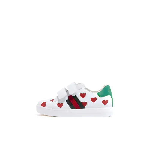 GUCCI Ace Low Топ Обувь для малышей Белый Infant And Toddler