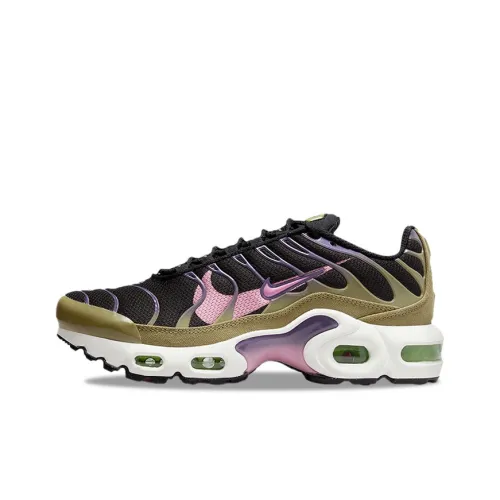 Nike Air Max Plus Low Top Детская беговая обувь Черный Розовый Подростки