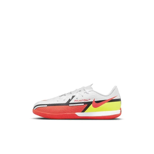 nike Phantom GT Jr 2 ACADEMY IC Low Топ Детские футбольные бутсы Серый Оранжевый Детский