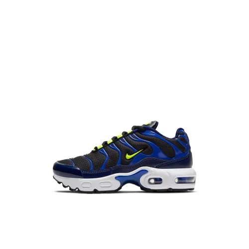 Nike Air Max Plus Детские повседневные кроссовки Черный Синий Зеленый для детей 3-7 лет