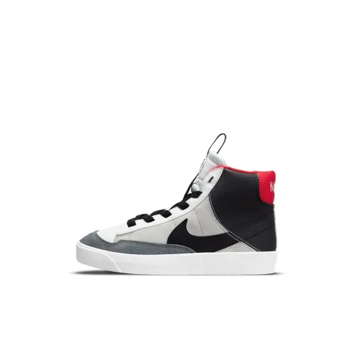 Nike Blazer 77 SE D Support MID Топ Скейтборд Кроссовки Черный Серый Белый Дети Возраст 3-7 Лет