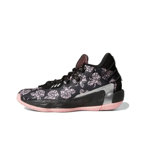 Adidas D Lillard 7 Детская баскетбольная обувь Низкий топ Школьный возраст