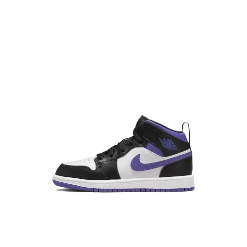 Jordan Air Jordan 1 Детские баскетбольные кроссовки MID Топ Pre School