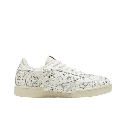 Reebok Club C Series Детская беговая обувь Низкий топ Школьный возраст