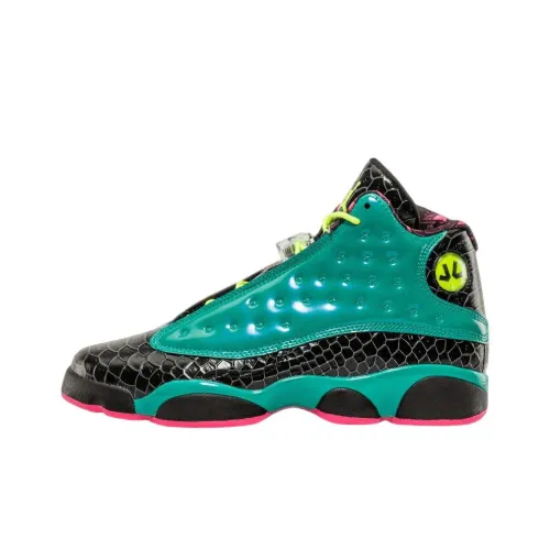 Jordan Air Jordan 13 Детские баскетбольные кроссовки Высокий верх Школьный возраст