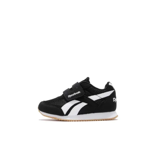 Reebok Classic Jogger 2 Low Топ Обувь для малышей Черный белый Infant And Toddler