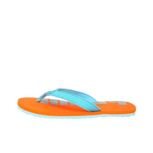 PUMA Epic Flip V3 GU Jr IDP Детские домашние тапочки Апельсин Подростки